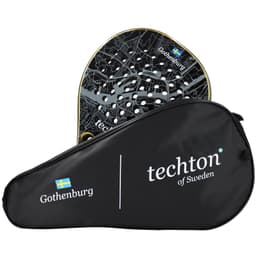 image-2023 Padel Racket Tennis Padel Paddle 3K/12K Caebon Fiber EVA Soft Round Shape 3D Hexgon with Cover Bag Padel Racquets
