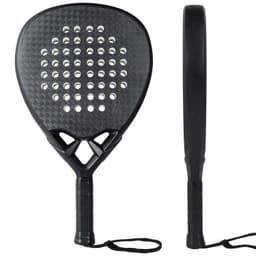 image-AMASPORT Professional 3/12/18K Carbon Padel Racket Tennis Paddle EVA SOFT 38mm Tenis Padel Raquete Diamond Shape