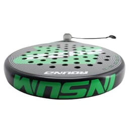 image-Padel Tennis Racket Full Carbon Fiber Surface with EVA SOFT Memory High Balance Padel Paddle