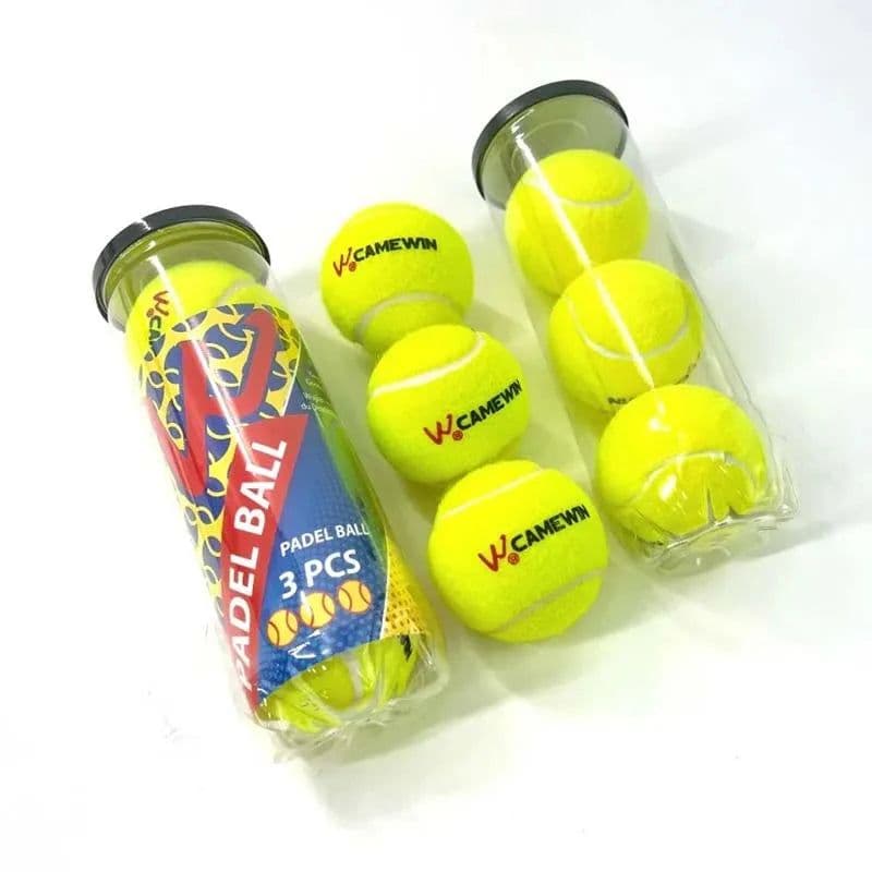 image-3 PCS High Quality Elasticity Tennis Ball Soft Training Sport Rubber Padel Racket Beach Tennis Balls Practice Reduced Pressure