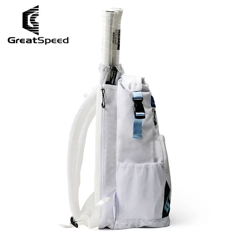 image-GreatSpeed White Tennis Backpack Super Light Tennis Racquet Bag 2024 Portable Women Men Sports Padel Badminton Squash Tennis Bag