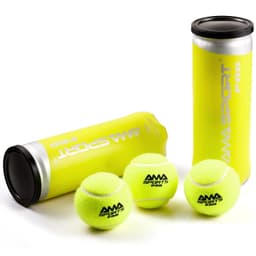 image-AMASPORT Tennis Balls PRO Padel Balls 45% Wool Tennis Balls Competition Training Ball 3/6 Pack