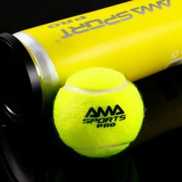 image-AMASPORT Tennis Balls PRO Padel Balls 45% Wool Tennis Balls Competition Training Ball 3/6 Pack