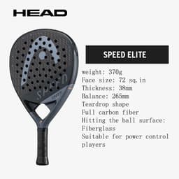 image-HEAD SPEED Series Paddle Tennis Racket Racquet Padel