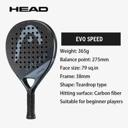 image-HEAD SPEED Series Paddle Tennis Racket Racquet Padel