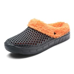 image-Winter Velvet Slippers - Rose Red Thick Sole, Unisex, Cozy, Flat Heel
