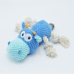 image-Cow Cloth Velvet Dog Toy Creaking Sound Pet Products