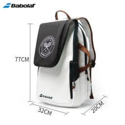 image-Professional BABOLAT 2 Usages PURE WIM Tennis Backpack Men Women Squash Padel Beach Tennis Training Bag 2-Pack Tennis Racket Bag