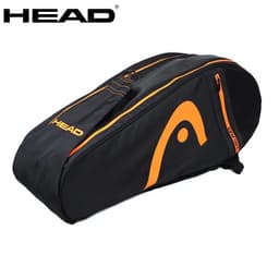 image-Portable Original HEAD Tennis Backpack 4 Pack Large Capacity Squash Padel Beach Tennis Racket Bag Men Raquete Tenis Shoulder Bag