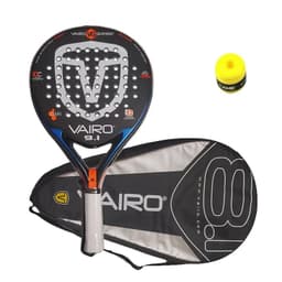 image-3K Carbon Fiber Padel Tennis Racket EVA Soft Face Paddle Racquet Bag Cover Sweatband VAIRO 9.1 Thick 38mm Weight 375g