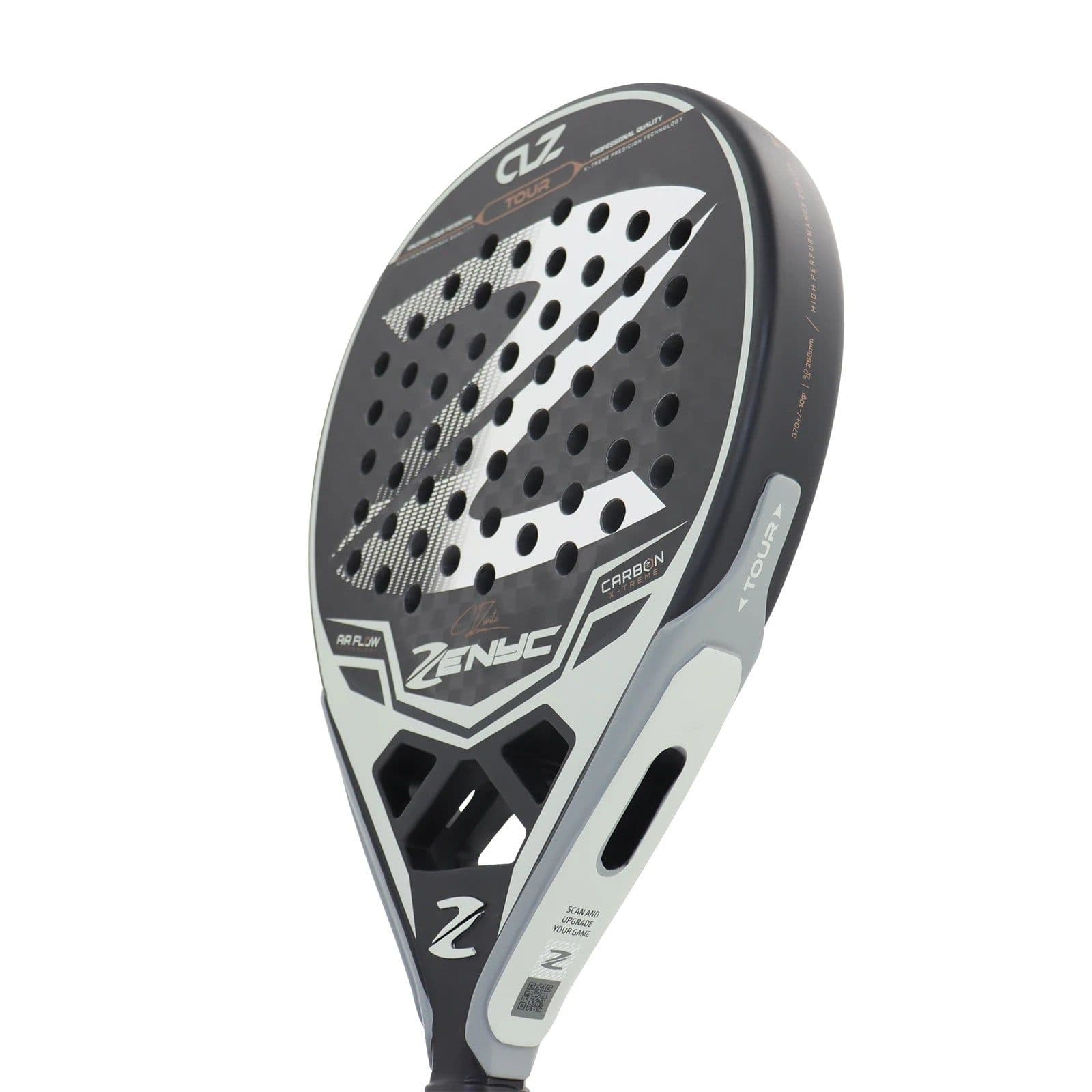 image-Teardrop-shaped Padel Racket 12K Carbon Fiber Surface with EVA Memory Flex Foam Core for Beginner Padel Tennis Racquets