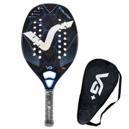 image-High Quality Pro Racket Beach Tennis Full/12K/Kevlar Carbon Shiny EVA SOFT with Cover Bag Padel Paddle Racket