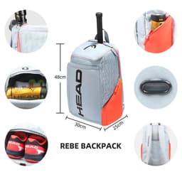 image-Original HEAD Tennis Backpack 2-Pack Tennis Rackets Men's Bag Tenis Bag Women Tenis Padel Rackets Backpack