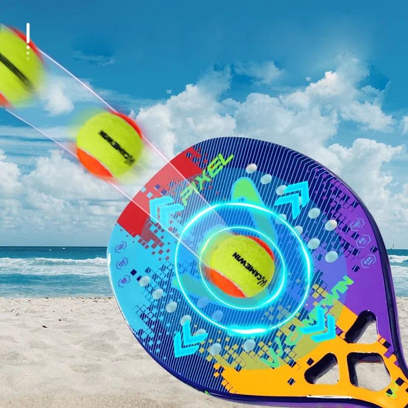 image-Camewin Padel Racket Beach Tennis Carbon Fiber Paddle Professional Fashion Beach Tennis bag