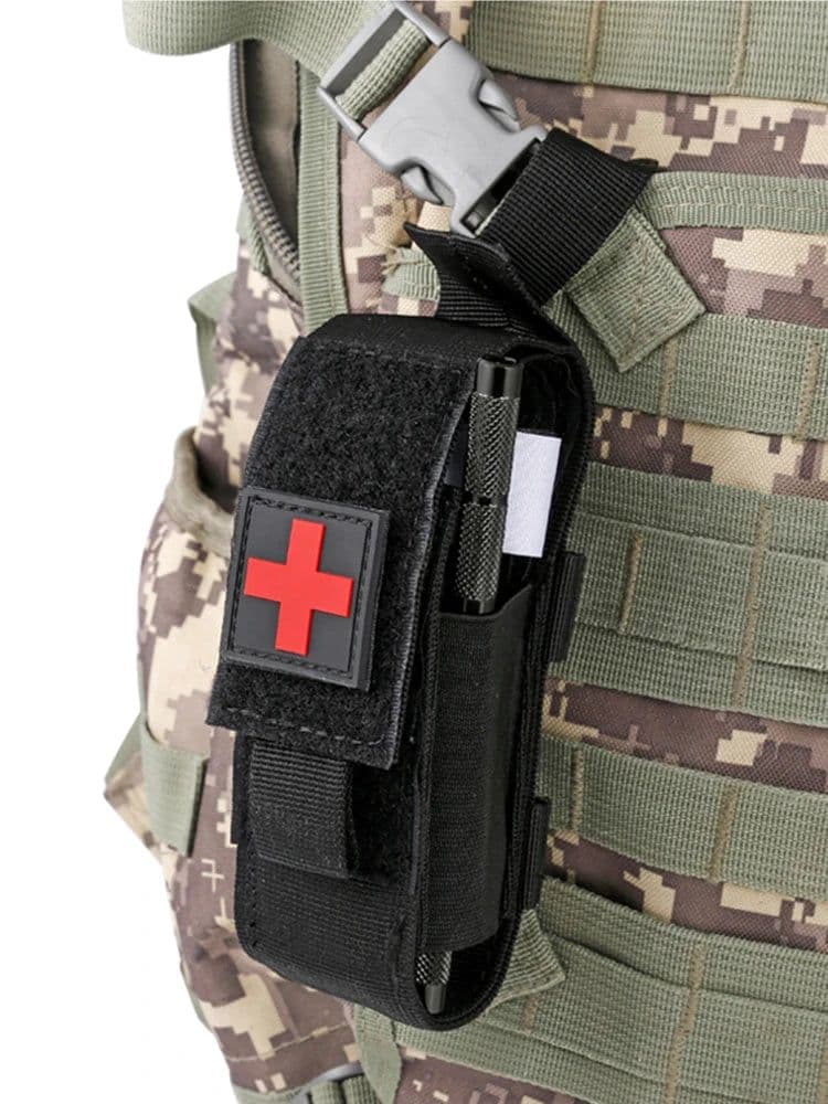 image-Tactical First Aid Military Rotary Pressure CAT Aluminum Rod Tourniquet Hiking Militar Camping Survival Gear Molle Rescue Tool