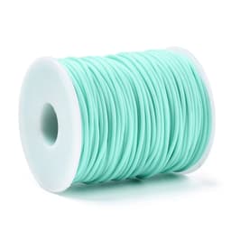 image-Pandahall 2mm 3mm 4mm Hollow Pipe Tubuing Rubber Cord with 1mm/1.5mm/2mm Hole Solid Rubber Tube Cord with Plasic Spool F80