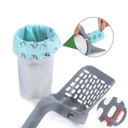 image-Cat Litter Shovel Scoop Filter Clean Toilet Garbage Picker Cat Litter Box Self Cleaning Cat Supplies Accessory