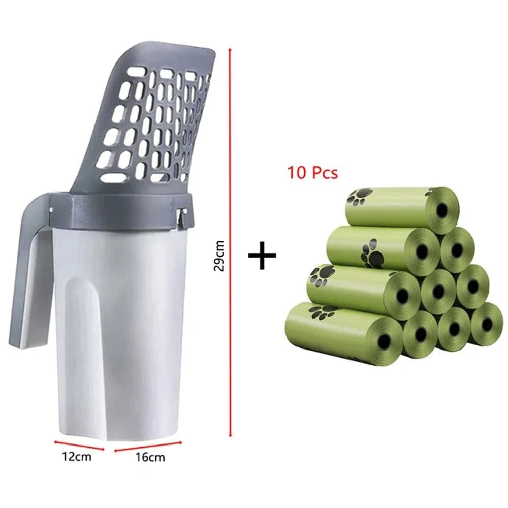 image-Cat Litter Shovel Scoop Filter Clean Toilet Garbage Picker Cat Litter Box Self Cleaning Cat Supplies Accessory