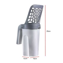 image-Cat Litter Shovel Scoop Filter Clean Toilet Garbage Picker Cat Litter Box Self Cleaning Cat Supplies Accessory