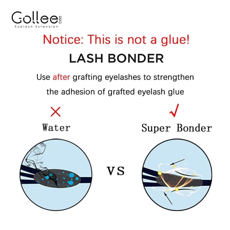 image-Gollee Glue Eyelashes 0.5s eyelash extensions professional eyelash adhesive Waterproof lashes supplies for Salon Eyelash glue