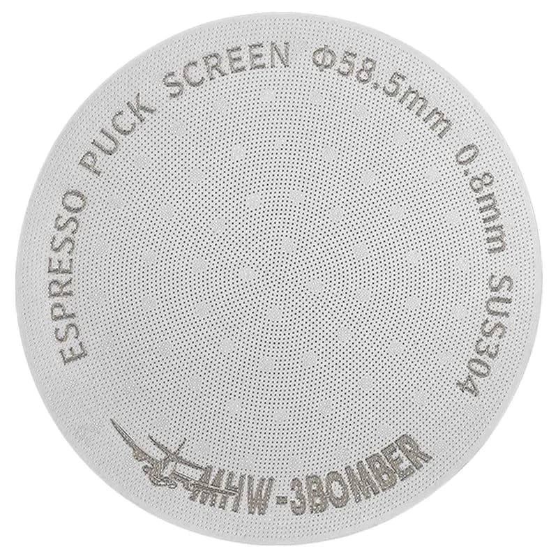 image-MHW-3BOMBER 51/53/58.5mm Espresso Puck Screen Double Layer Metal Coffee Reusable Filter for Portafilter Home Basket Accessories