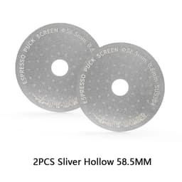 image-MHW-3BOMBER 51/53/58.5mm Espresso Puck Screen Double Layer Metal Coffee Reusable Filter for Portafilter Home Basket Accessories