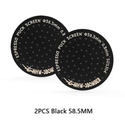 image-MHW-3BOMBER 51/53/58.5mm Espresso Puck Screen Double Layer Metal Coffee Reusable Filter for Portafilter Home Basket Accessories