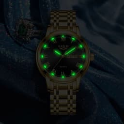 image-LIGE 2023 New Gold Watch Women Watches Ladies Creative Steel Women's Bracelet Watches Female Waterproof Clock Relogio Feminino