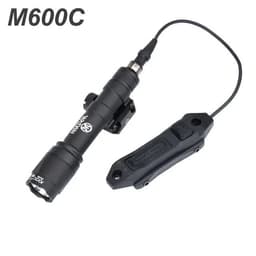 image-WADSN M600 M600C M600U Airsoft Powerful Flashlight Tactical Torch Scout Rifle Gun Weapon LED Light Fit 20mm Picatinny Rail