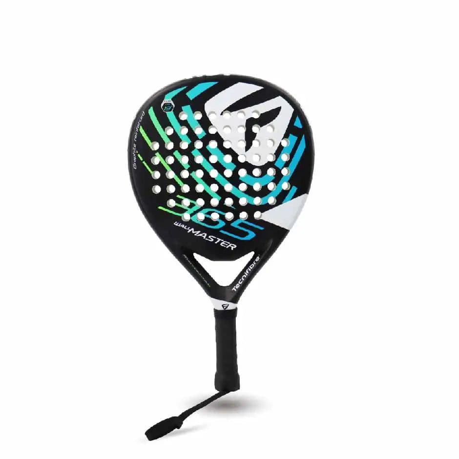 image-TF365 Padel Racket Tennis Fiber Glass Surface Eva 19 Carbon Fiber EVA Soft Unisex Paddle Rackets Lightweight