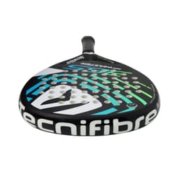 image-TF365 Padel Racket Tennis Fiber Glass Surface Eva 19 Carbon Fiber EVA Soft Unisex Paddle Rackets Lightweight