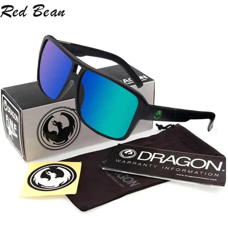 image-Red Bean D008 MTB Cycling Sunglasses Mirror Lens
