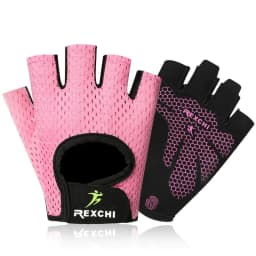 image-REXCHI Half Finger Sport Training Gloves Non-slip Breathable Fitness Gloves Outdoor Cycling Gloves Indoor Sports Protective Gear