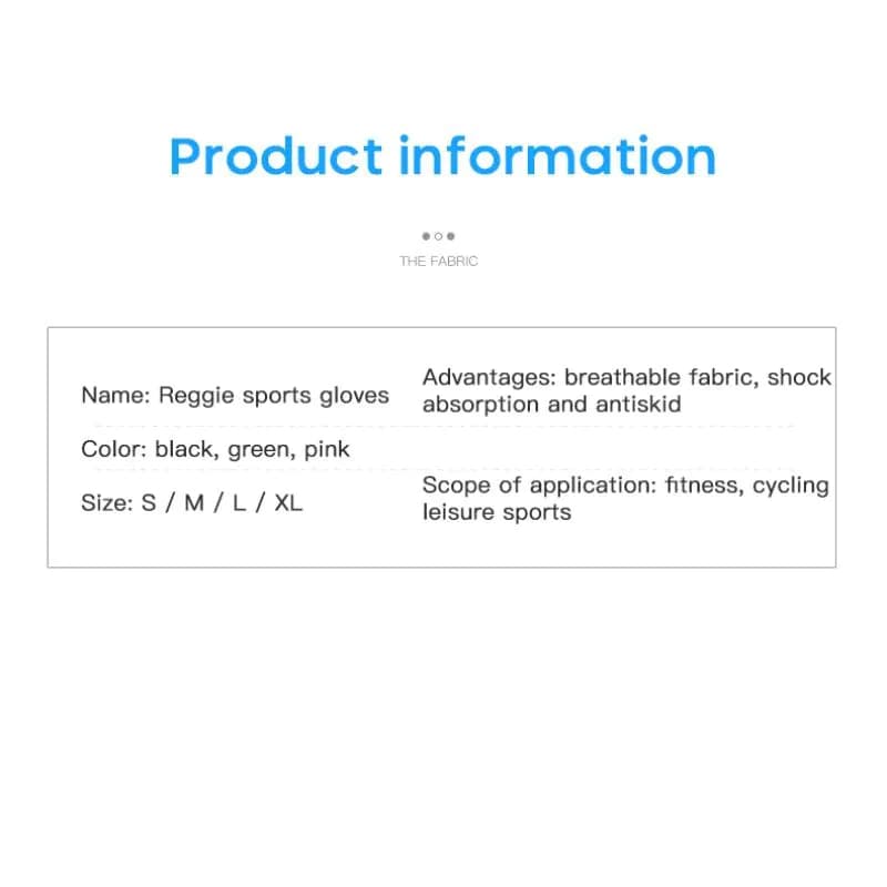 image-REXCHI Half Finger Sport Training Gloves Non-slip Breathable Fitness Gloves Outdoor Cycling Gloves Indoor Sports Protective Gear
