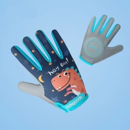 image-Kids Cycling Gloves Half Finger Skate Child Mountain Bike Bicycle Gloves Sports Gloves for Boys and Girls Children