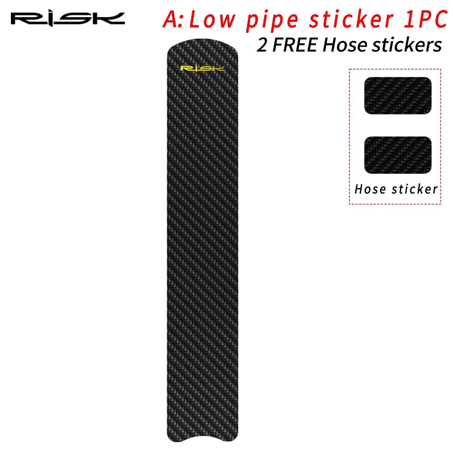 image-RISK Bicycle Chain Protective Sticker Frame Anti-scratch MTB Road Bike Cable Hose Care Protect Sticker Cycling Accessories RA149