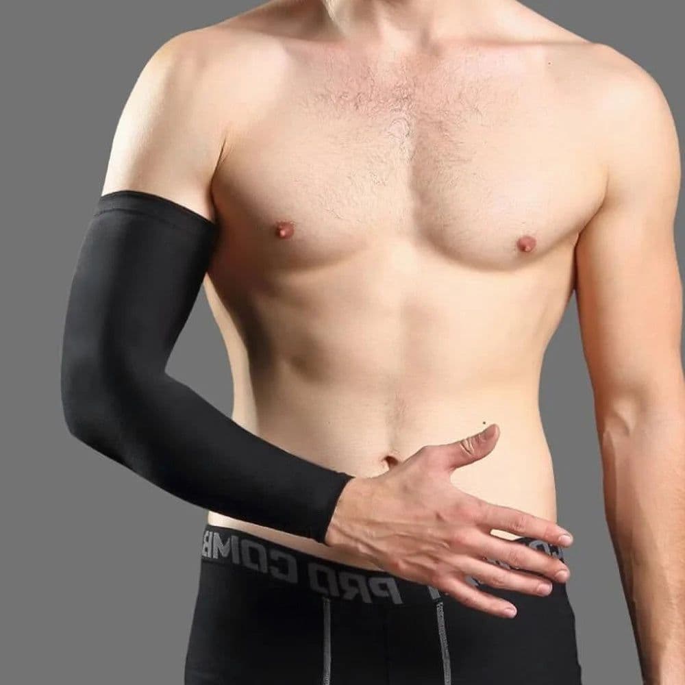 image-TopRunn Cooling Arm Sleeves for Men Women Outdoor UV Protection Sports Sleeves for Basketball Football Volleyball Cycling