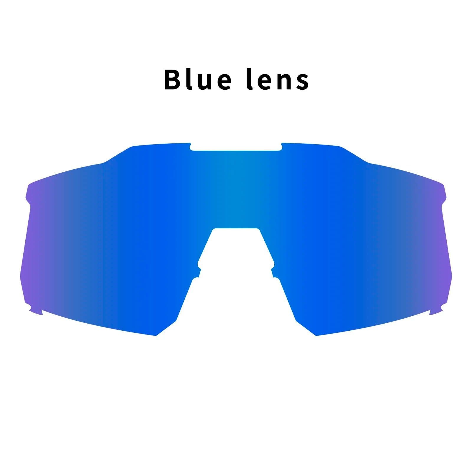 image-KE9022 Full Red Blue Green Polarized Lens Photochromic Replacement Lenses Cycling Bicycle Sun Glasses Eyewear frame Suitable