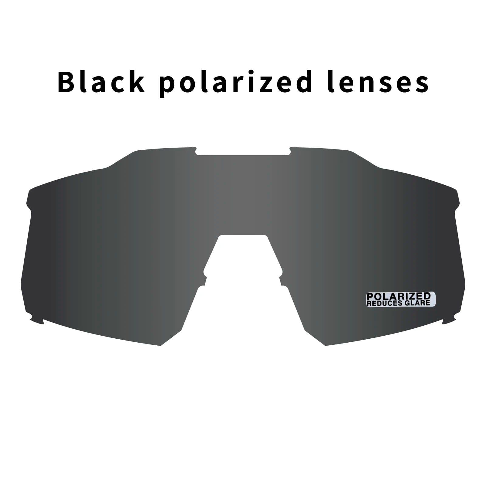 image-KE9022 Full Red Blue Green Polarized Lens Photochromic Replacement Lenses Cycling Bicycle Sun Glasses Eyewear frame Suitable