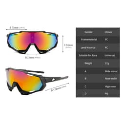 image-Men Women Sport Road Bike Sunglasses UV400 Rimless Cycling Glasses 2022 MTB Running Fishing Eyewear Male Bicycle Goggles Cyclist