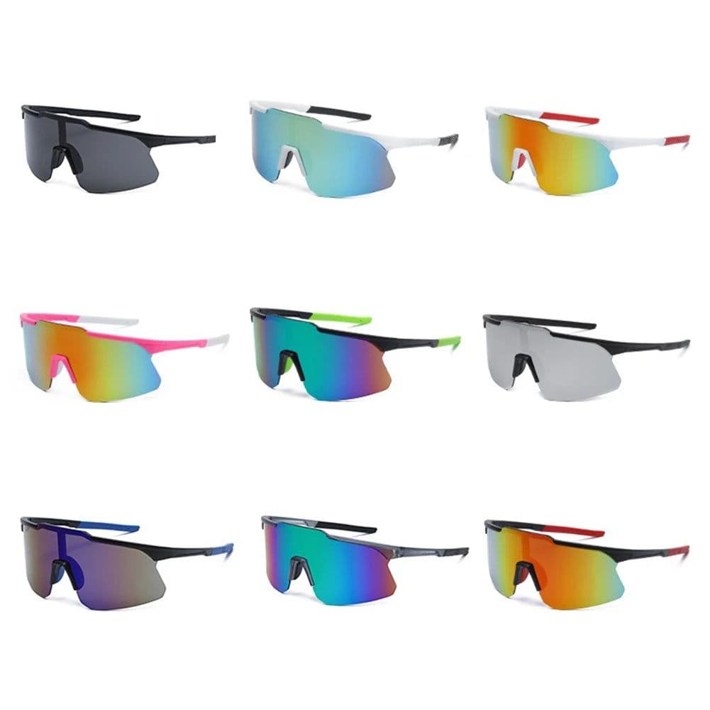 image-Polarized Cycling Sunglasses UV400 Protection Windproof Outdoor Sports Glasses Goggles Polarized Lens Eyewear For Men Women Bike