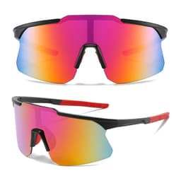 image-Polarized Cycling Sunglasses UV400 Protection Windproof Outdoor Sports Glasses Goggles Polarized Lens Eyewear For Men Women Bike