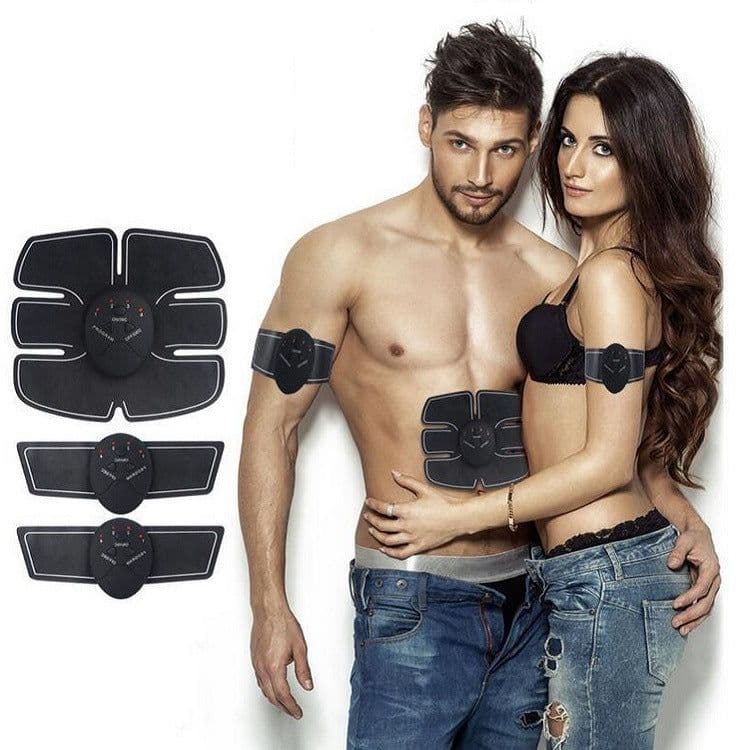 image-Smart EMS Abdominal Trainer - Muscle Fitness Home Device for Fat Reduction