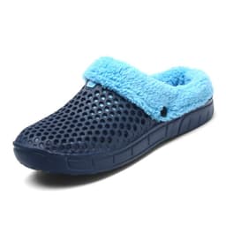 image-Winter Velvet Slippers - Rose Red Thick Sole, Unisex, Cozy, Flat Heel