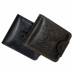 image-MenBense Anime Wallet - Short Brown PU Leather