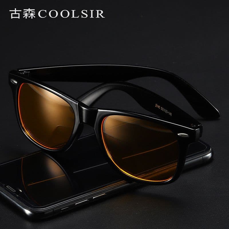 image-New Fashion Myopia Mirror Computer Glasses Mobile Game Anti-Blue Light Glasses 2140 Plain Glasses Manufactor Wholesale