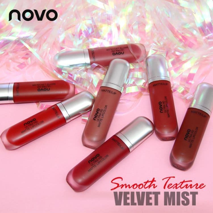 image-Cream Ice Cream Velvet Lip Glaze - Matte Moisturizing