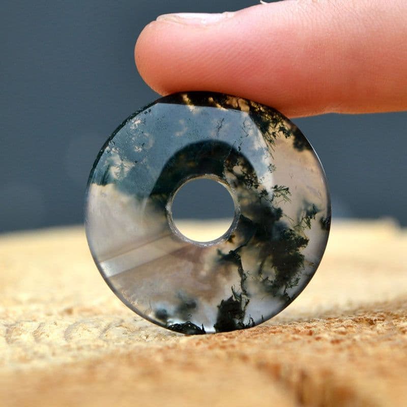 image-Aquatic Agate Square Safe and Nothing Sign Pendant Transparent Tensile Agate Drop Pendant Safe Buckle Pendant Live