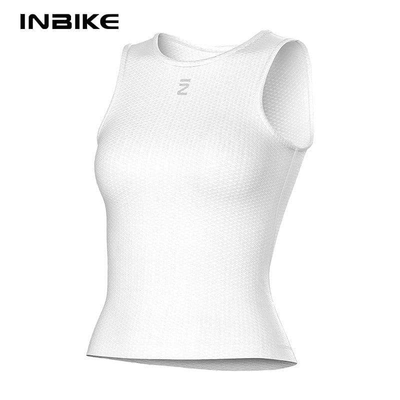 image-INBIKE Summer Women‘s Cycling Base Layer Quick Dry Bicycle Vest Top Tank for Riding Road Bike Undershirt Mesh Underwear Clothing
