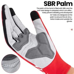 image-GIYO Bicycle Winter Gloves MTB Road Bike Thicken Warm Touch Screen Full Finger Gloves Cycling Outdoor Sports Thermal Mittens